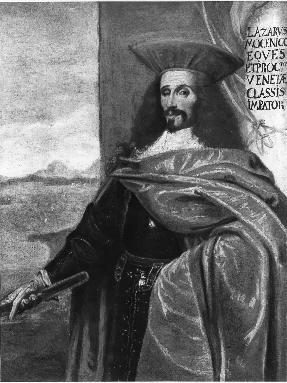 ritratto di Lazzaro Mocenigo, ritratto di Lazzaro Mocenigo (dipinto, opera isolata) di Regnier Nicolas detto Renieri (scuola) (sec. XVII)