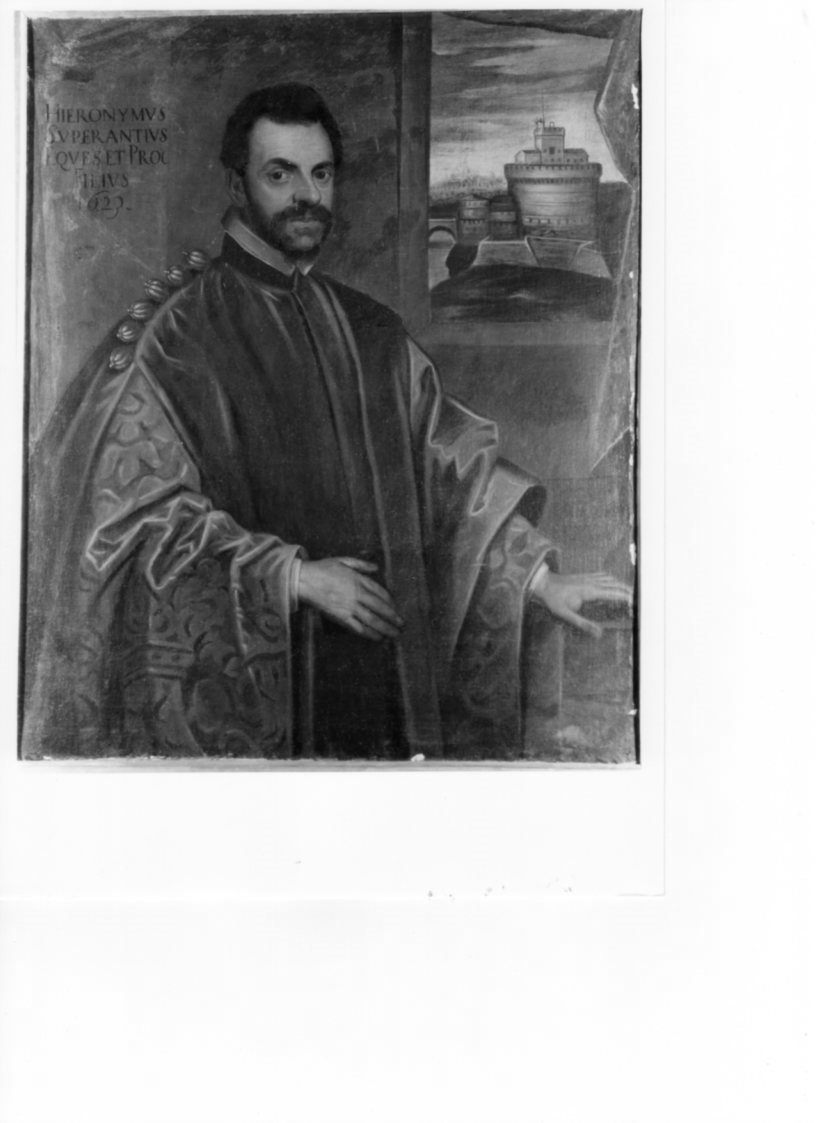 ritratto di Girolamo Soranzo, ritratto d'uomo (dipinto, opera isolata) di Robusti Domenico detto Domenico Tintoretto (primo quarto sec. XVII)