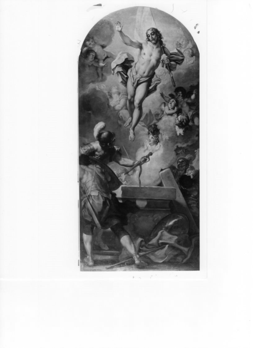 resurrezione di Cristo, resurrezione di Cristo (dipinto, opera isolata) di Balestra Antonio (secc. XVII/ XVIII)
