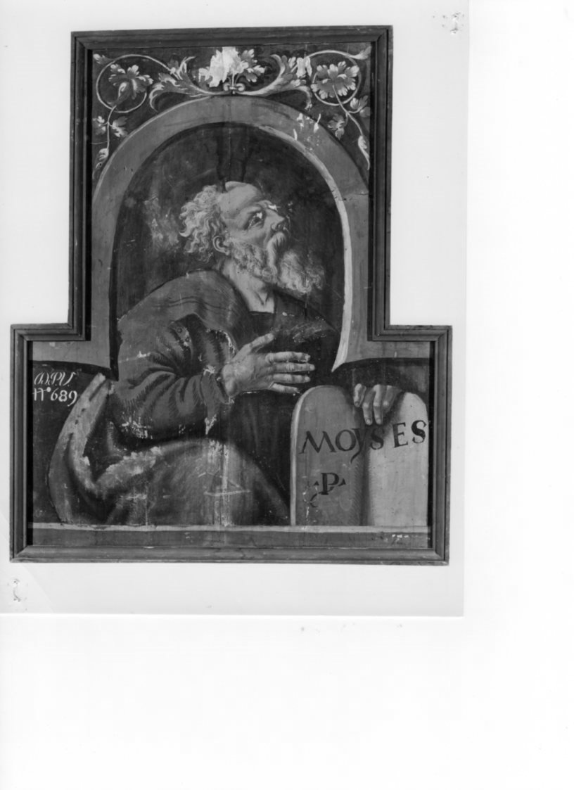 Mosè, Mosè (dipinto, opera isolata) di Campagnola Domenico (sec. XVI)