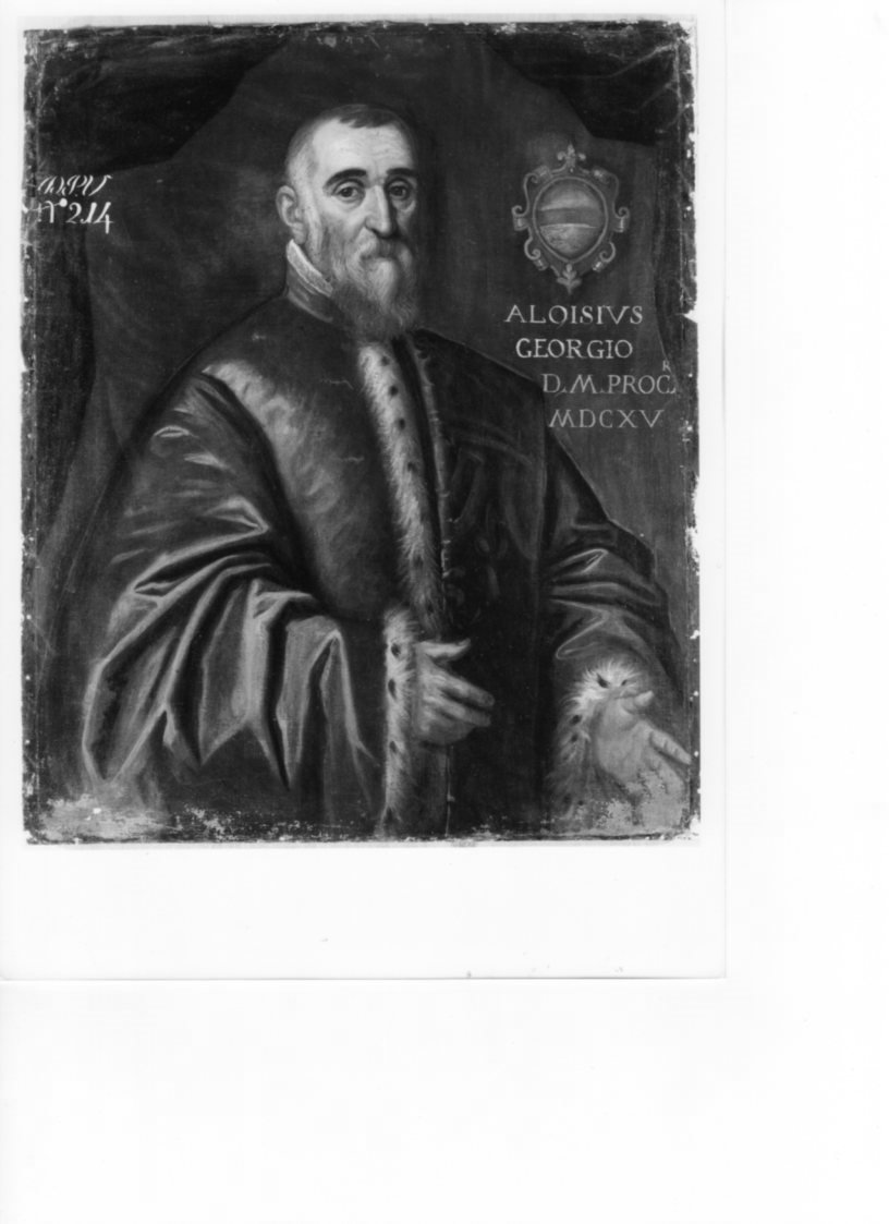 ritratto di Alvise Zorzi, ritratto d'uomo (dipinto, opera isolata) di Robusti Domenico detto Domenico Tintoretto (attribuito) (primo quarto sec. XVII)