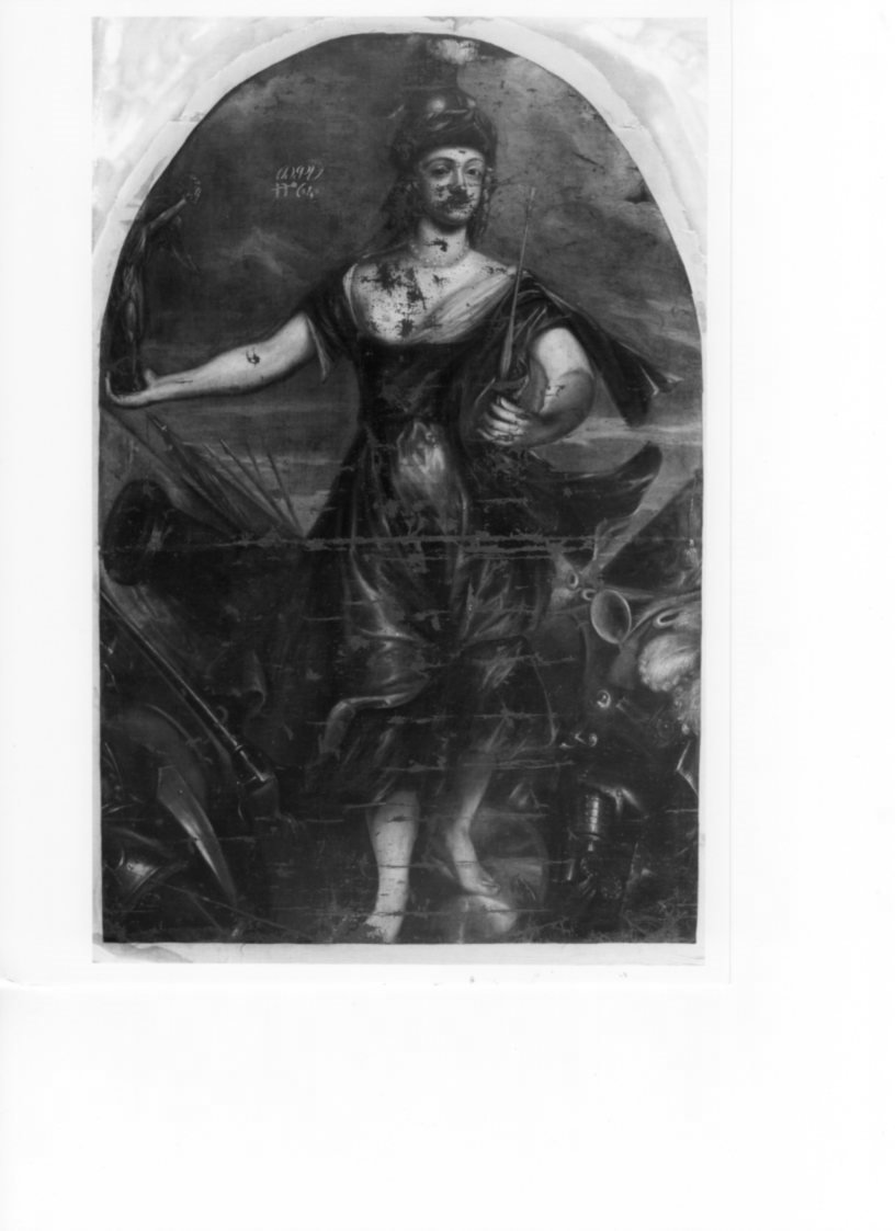 allegoria della Vittoria (o Giustizia), allegoria della Vittoria (dipinto, opera isolata) - ambito veneto (sec. XVII)