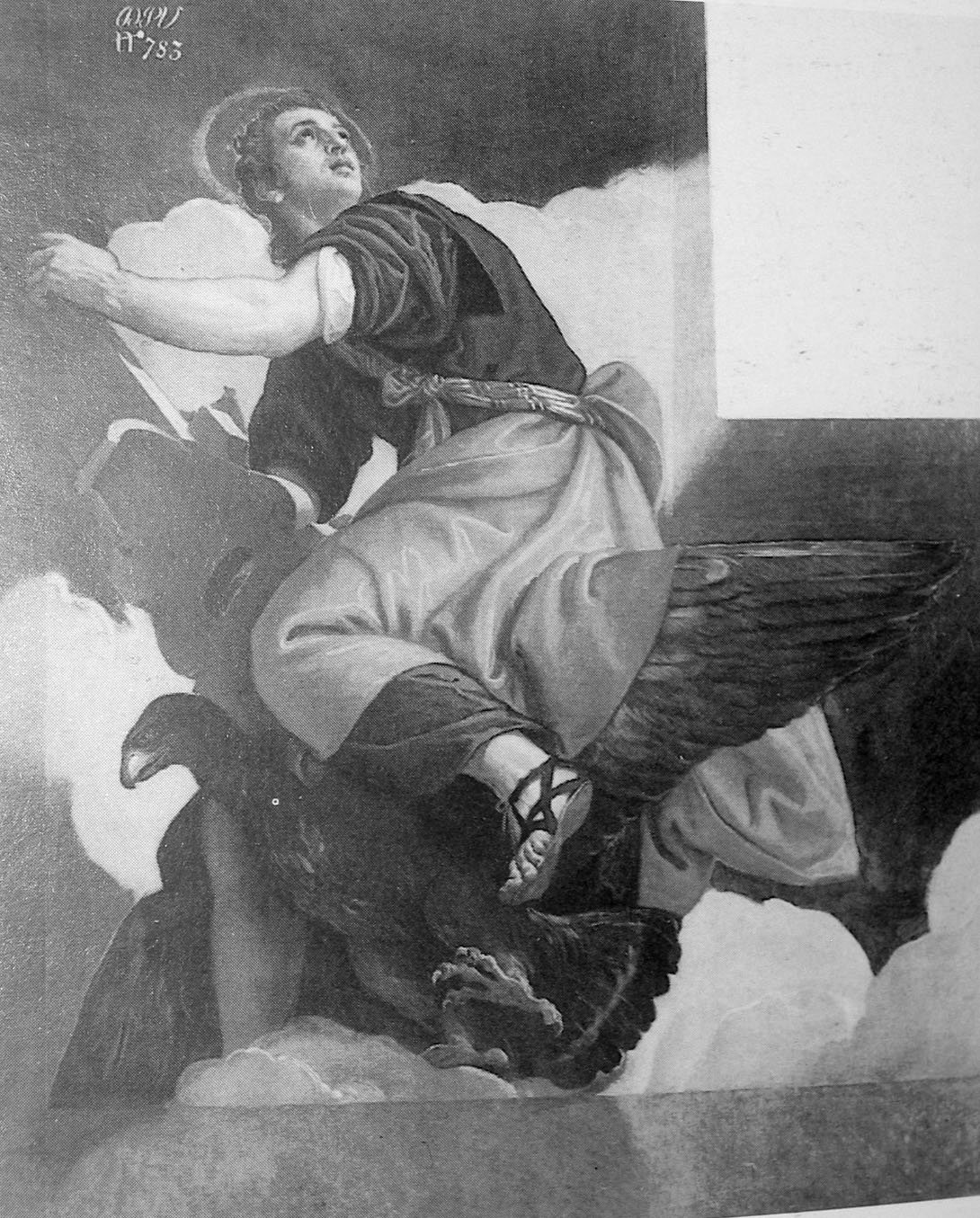 San Giovanni Evangelista (dipinto) di Caliari Paolo detto Veronese (ultimo quarto sec. XVI)