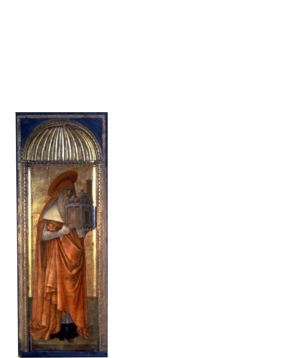 Trittico della Madonna, San Girolamo (dipinto, elemento d'insieme) di Bellini Giovanni detto Giambellino (secc. XV/ XVI)