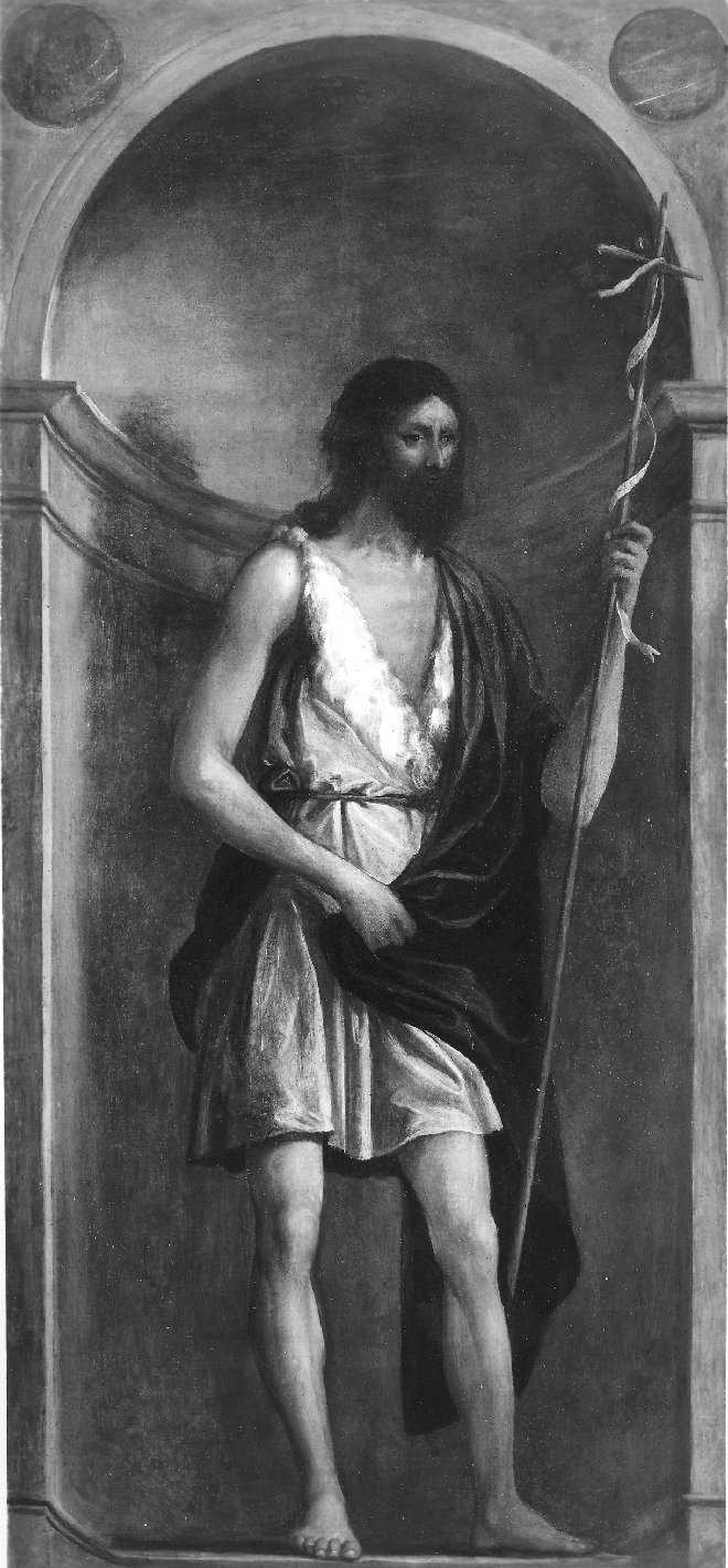 San Giovanni Battista (dipinto, pendant) di Cima Giovanni Battista detto Cima da Conegliano (bottega) (primo quarto sec. XVI)