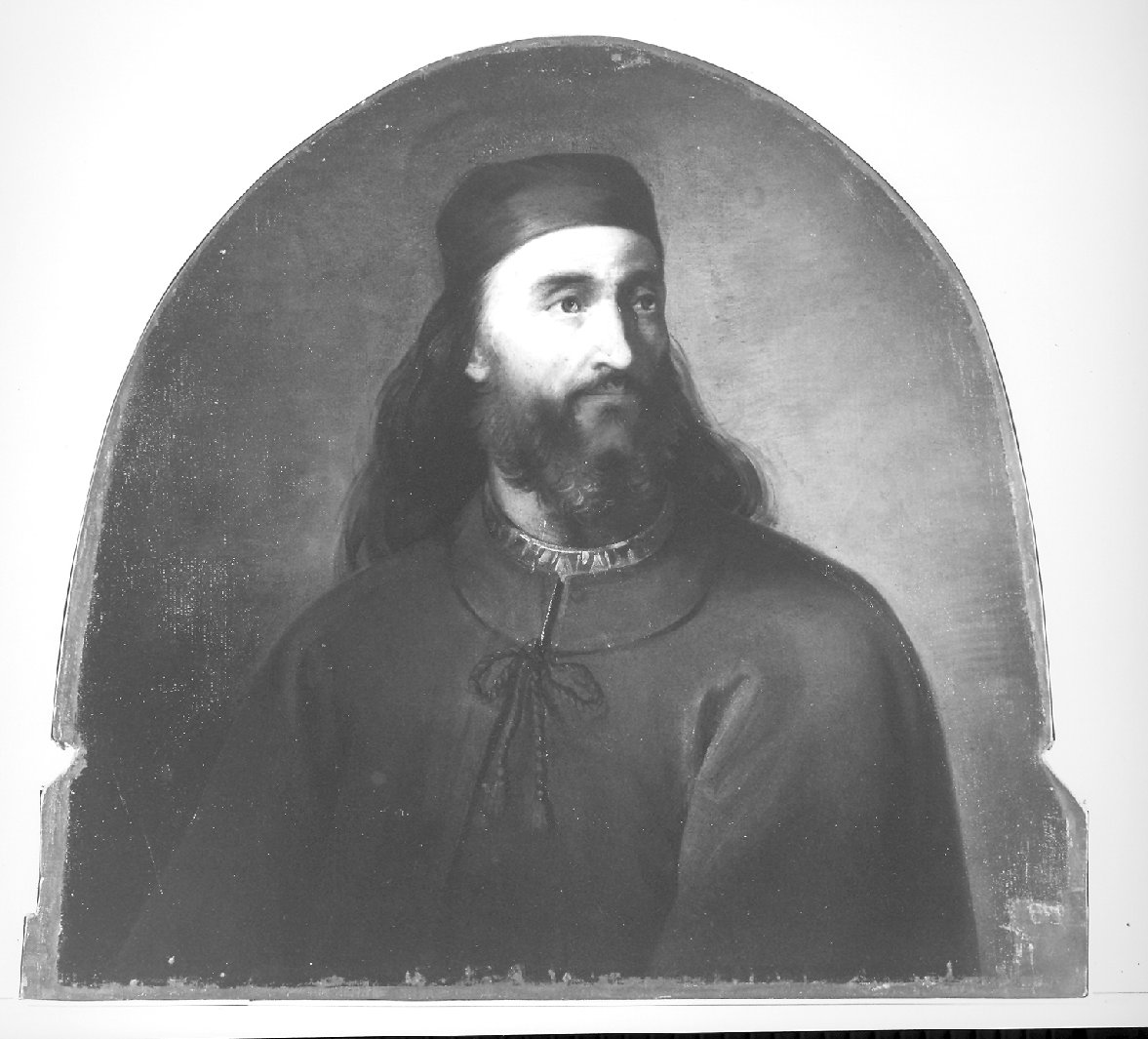 Ritratto di pittore veneto (dipinto, opera isolata) - ambito veneziano (metà sec. XIX)