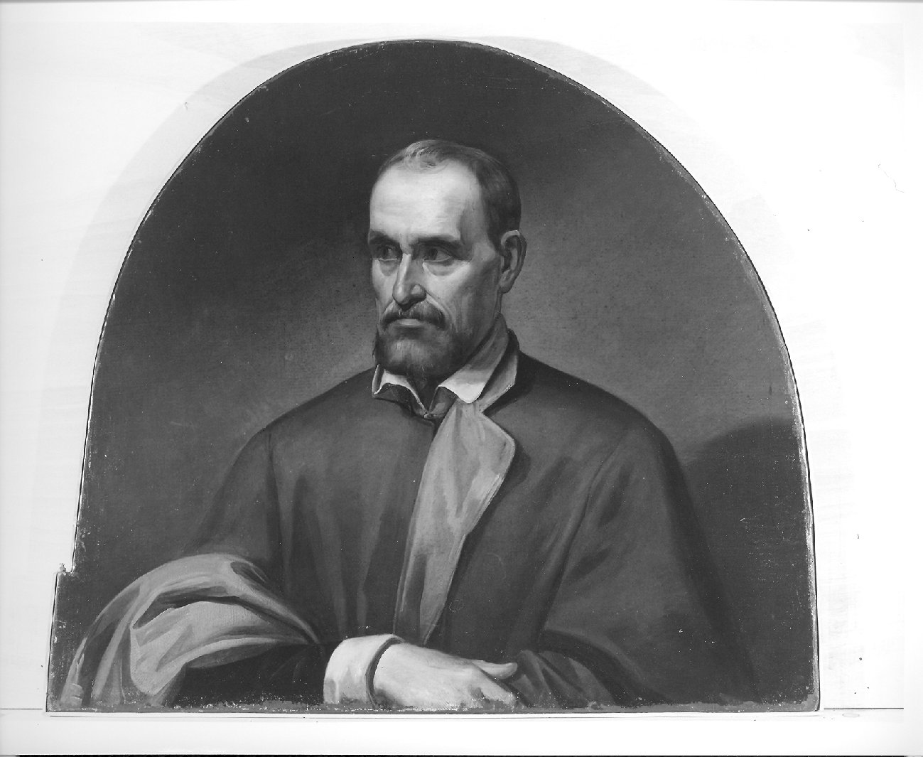 Ritratto di pittore veneto (dipinto, opera isolata) - ambito veneziano (metà sec. XIX)