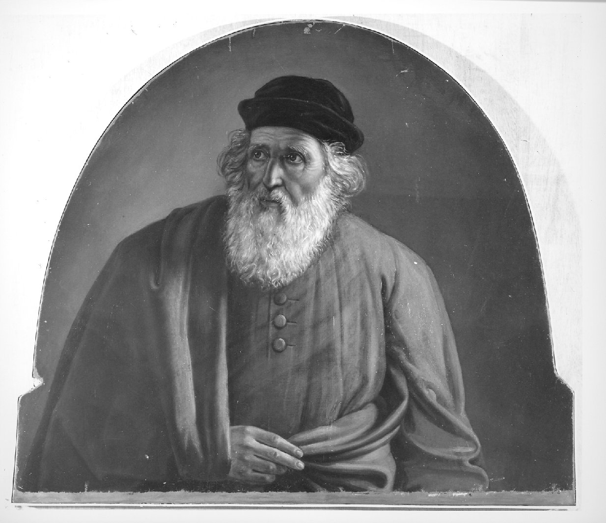 Ritratto di pittore veneto (dipinto, opera isolata) - ambito veneziano (metà sec. XIX)