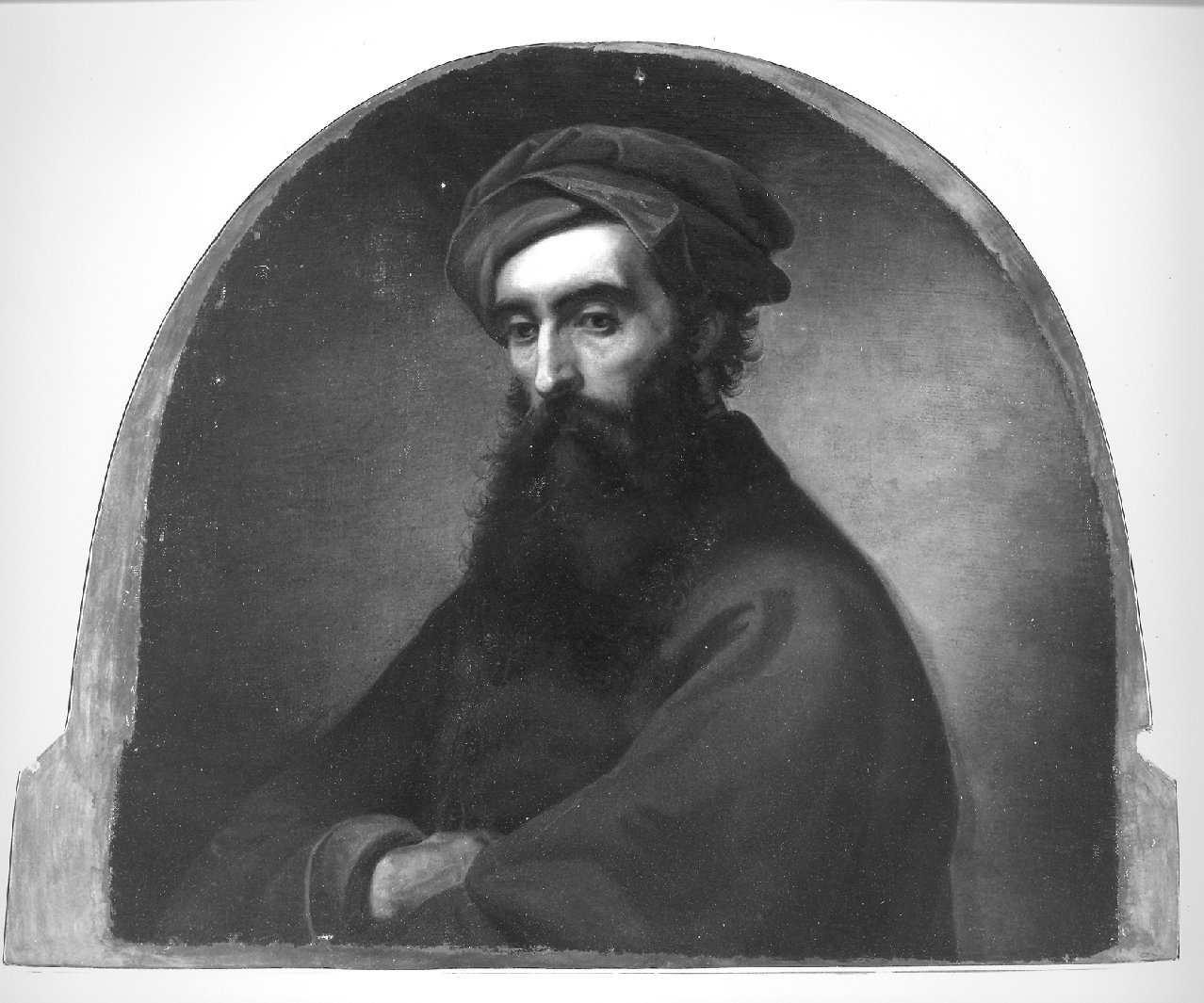 Ritratto di pittore veneto (dipinto, opera isolata) - ambito veneziano (metà sec. XIX)