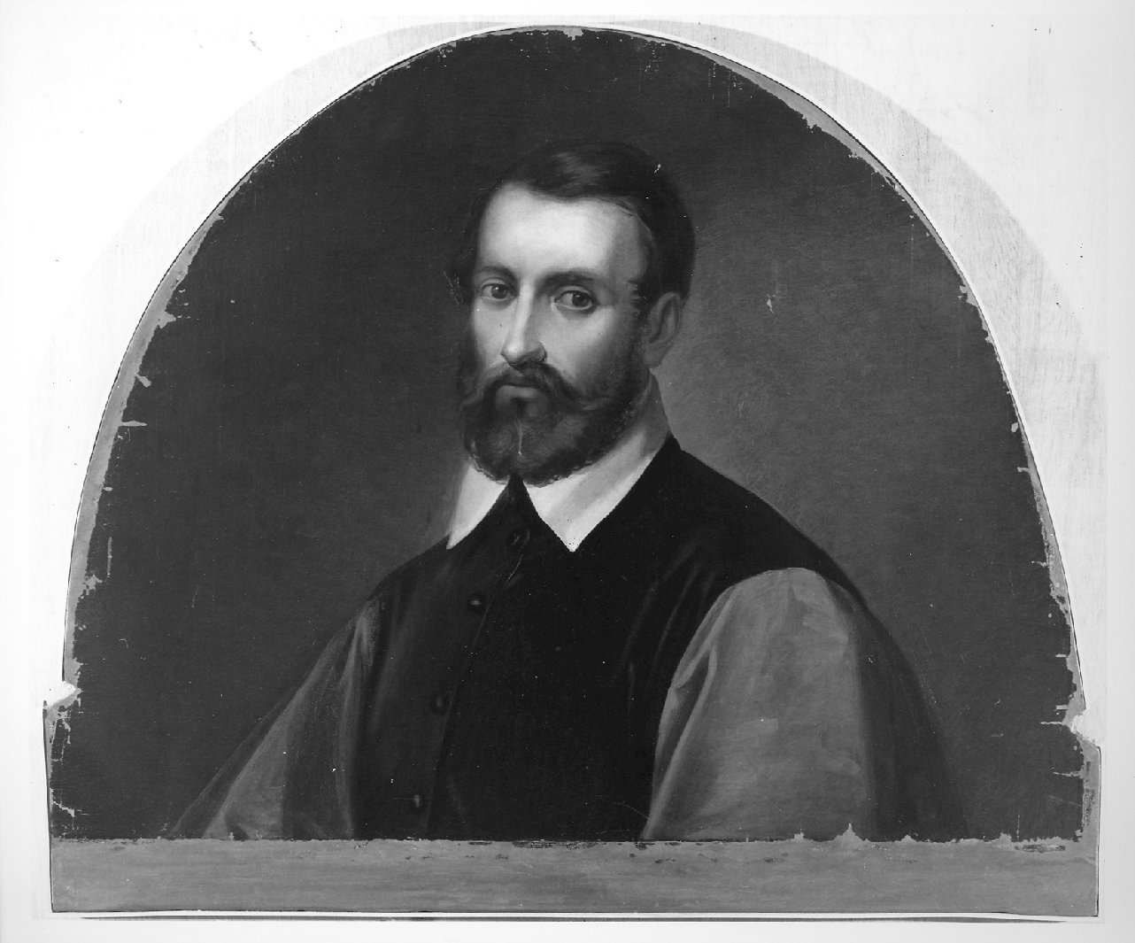 Ritratto di pittore veneto (dipinto, opera isolata) - ambito veneziano (metà sec. XIX)