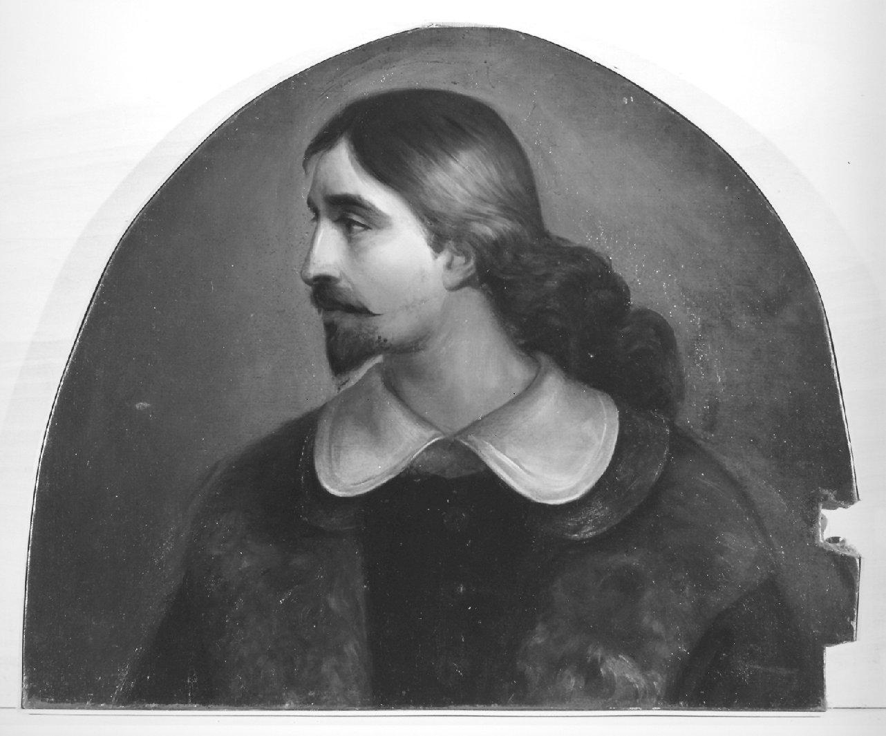 Ritratto di pittore veneto (dipinto, opera isolata) - ambito veneziano (metà sec. XIX)