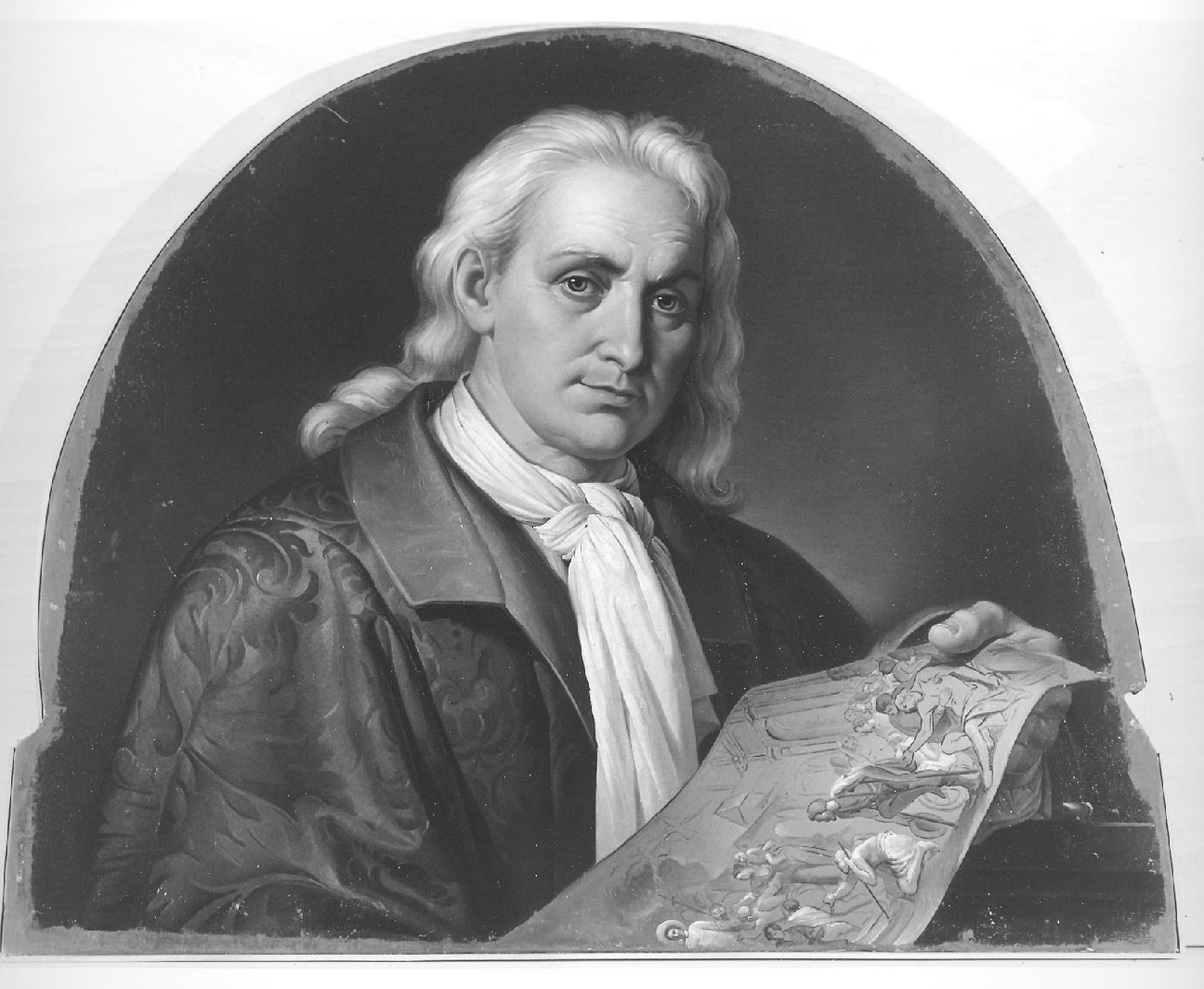 Ritratto di pittore veneto (dipinto, opera isolata) - ambito veneziano (metà sec. XIX)