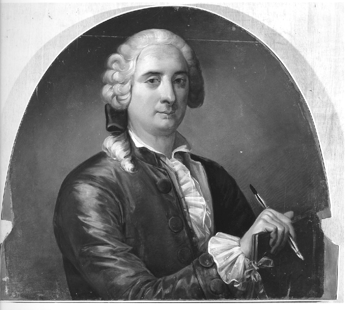 Ritratto di pittore veneto (dipinto, opera isolata) - ambito veneziano (metà sec. XIX)