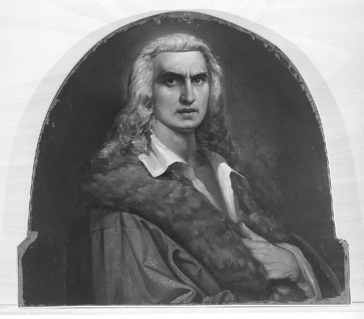 Ritratto di pittore veneto (dipinto, opera isolata) - ambito veneziano (metà sec. XIX)