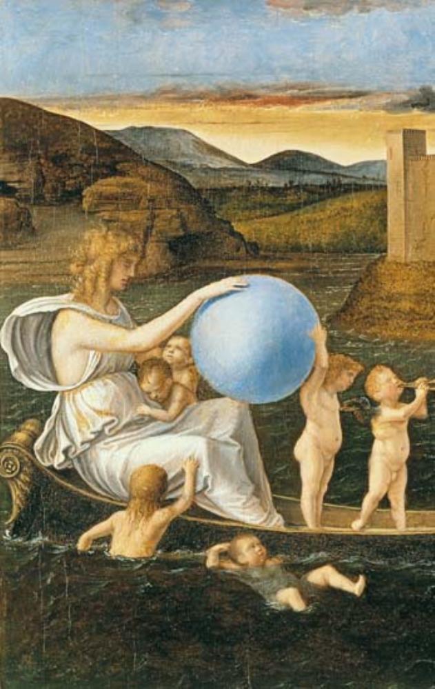 allegoria della Fortuna incostante (dipinto, elemento d'insieme) di Bellini Giovanni detto Giambellino (cerchia) (secc. XV/ XVI)