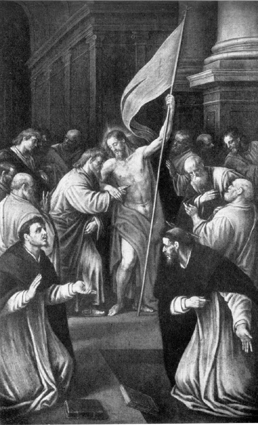 incredulità di San Tommaso (dipinto) di Da Ponte Leandro detto Leandro Bassano (attribuito) (ultimo quarto sec. XVI)