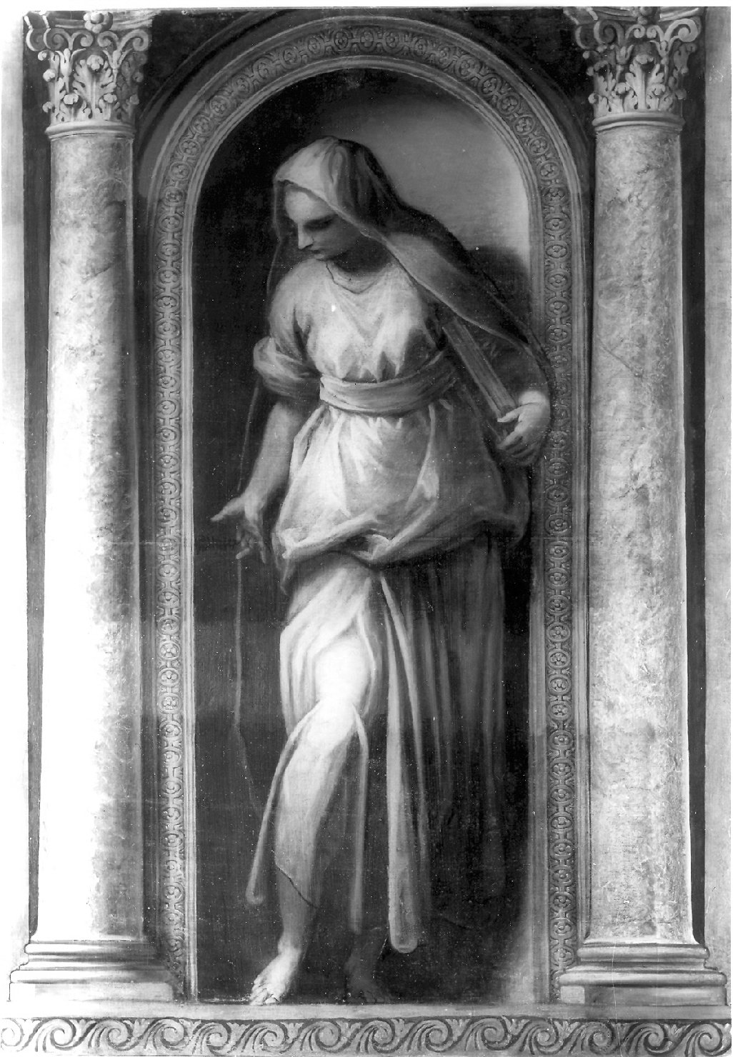 Sibilla (dipinto, opera isolata) di Negretti Jacopo detto Palma il Giovane (attribuito) (secc. XVI/ XVII)