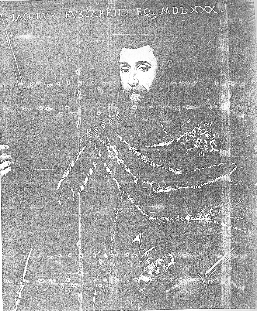 Ritratto di Jacopo Foscarini, ritratto d'uomo (dipinto, opera isolata) di Sustris Lambert (attribuito) (seconda metà sec. XVI)
