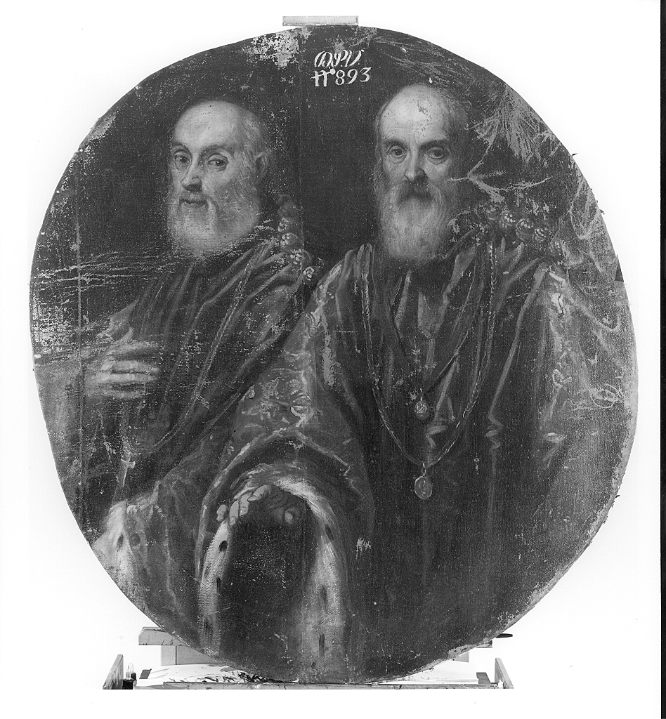 due senatori di casa Grimani (dipinto, opera isolata) di Robusti Jacopo detto Jacopo Tintoretto (maniera) (sec. XVI)