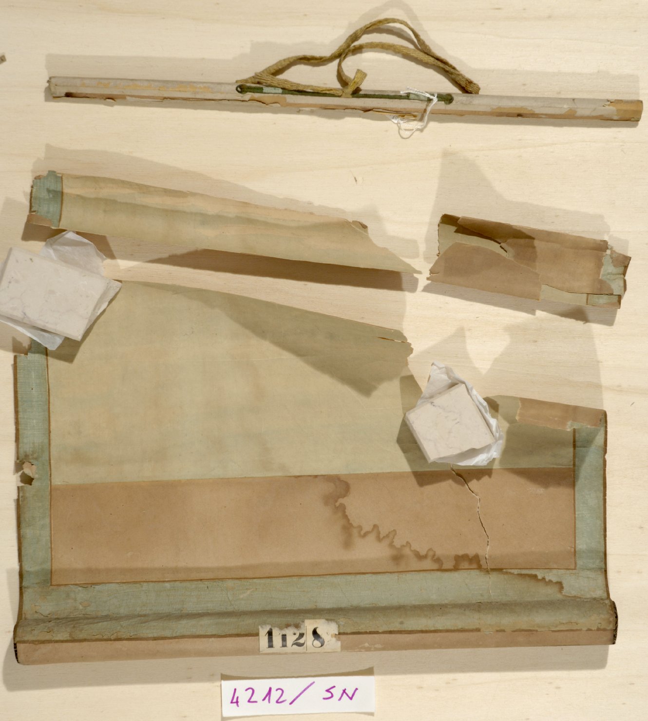 Nessun soggetto rappresentato, nessuno (dipinto) - manifattura giapponese (sec. XIX)