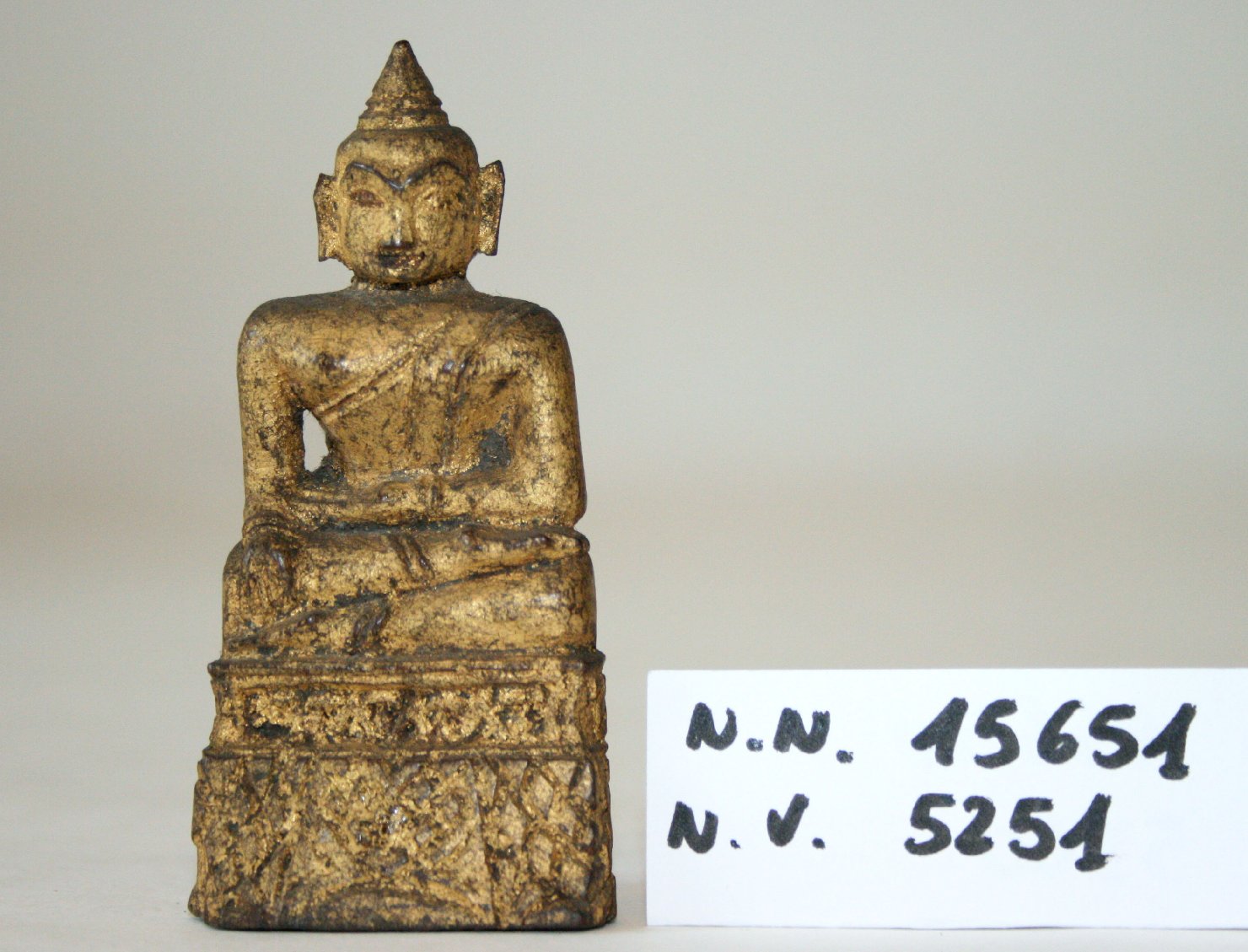 Sakyamuni (statuetta, opera isolata) - ambito siamese (inizio sec. XIX)