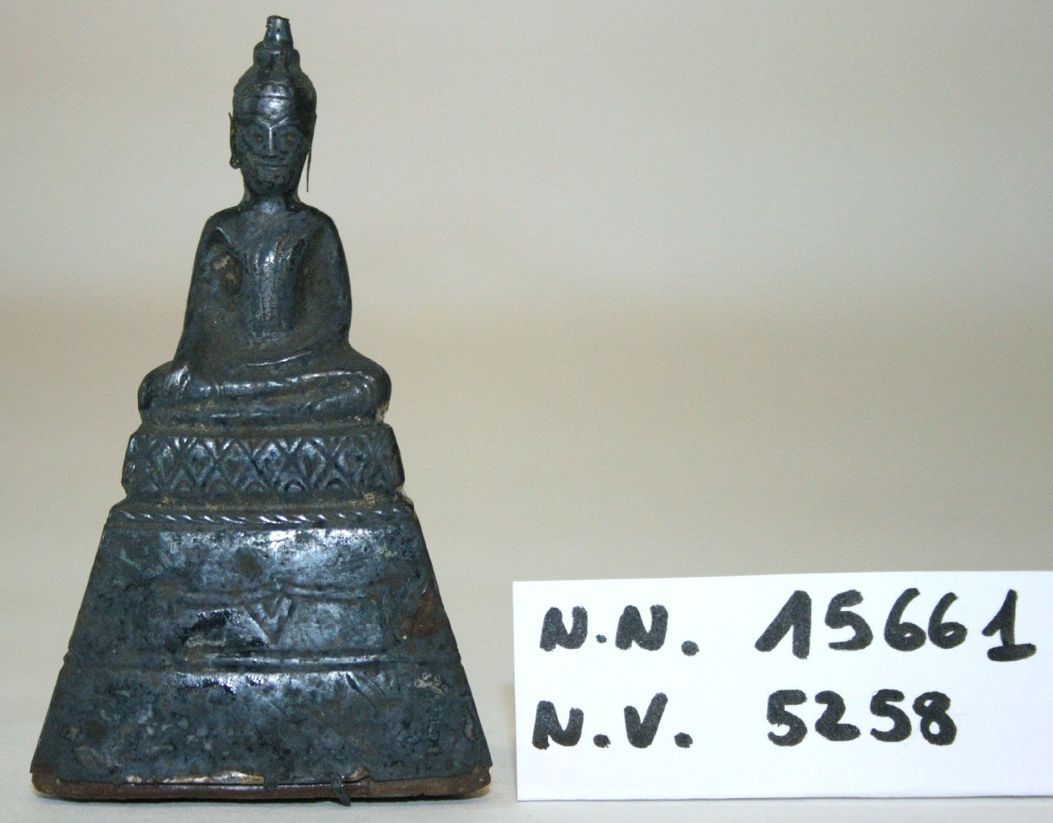 Sakyamuni (statuetta, opera isolata) - ambito siamese (inizio sec. XIX)