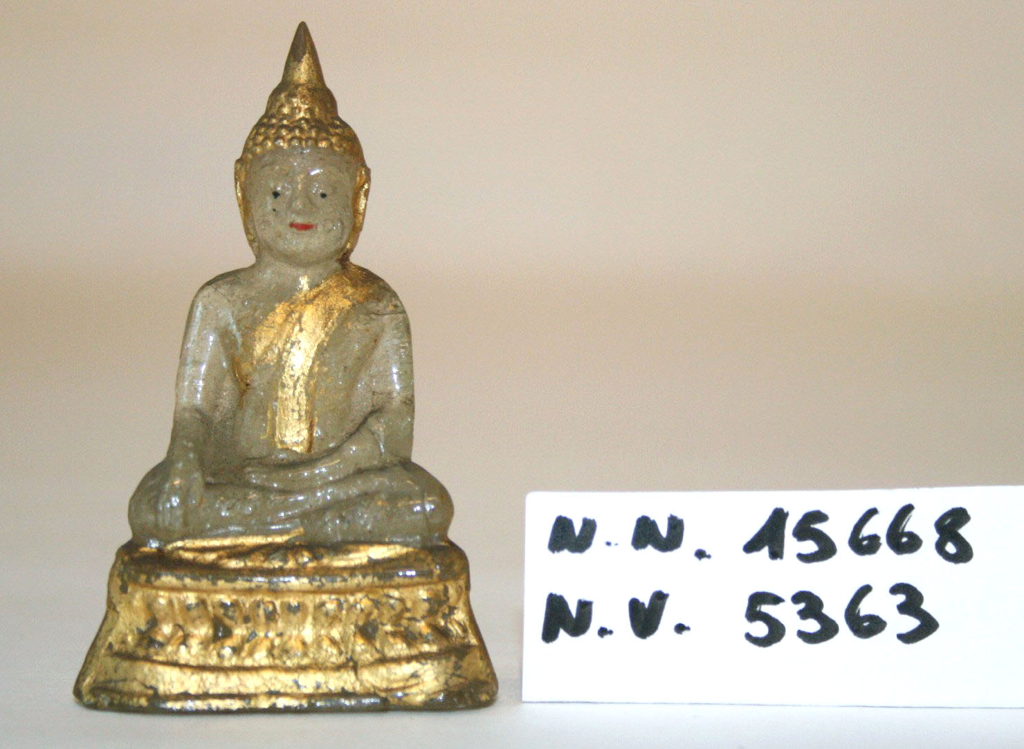 Sakyamuni (statuetta, opera isolata) - ambito siamese (inizio sec. XIX)