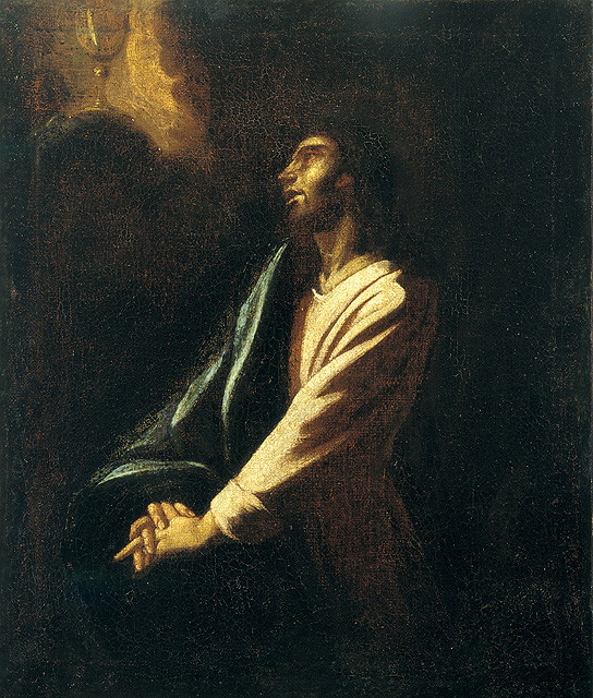 orazione di Cristo nell'orto di Getsemani (dipinto) - ambito veneto (sec. XVII)