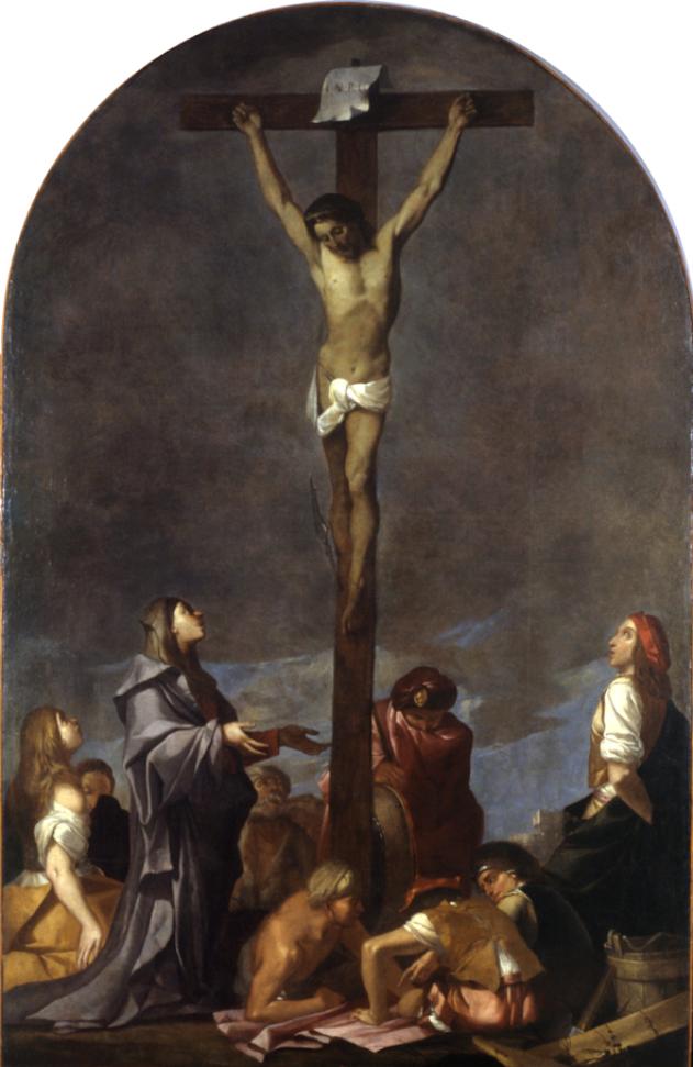 crocifissione (dipinto) di Carpioni Giulio (sec. XVII)