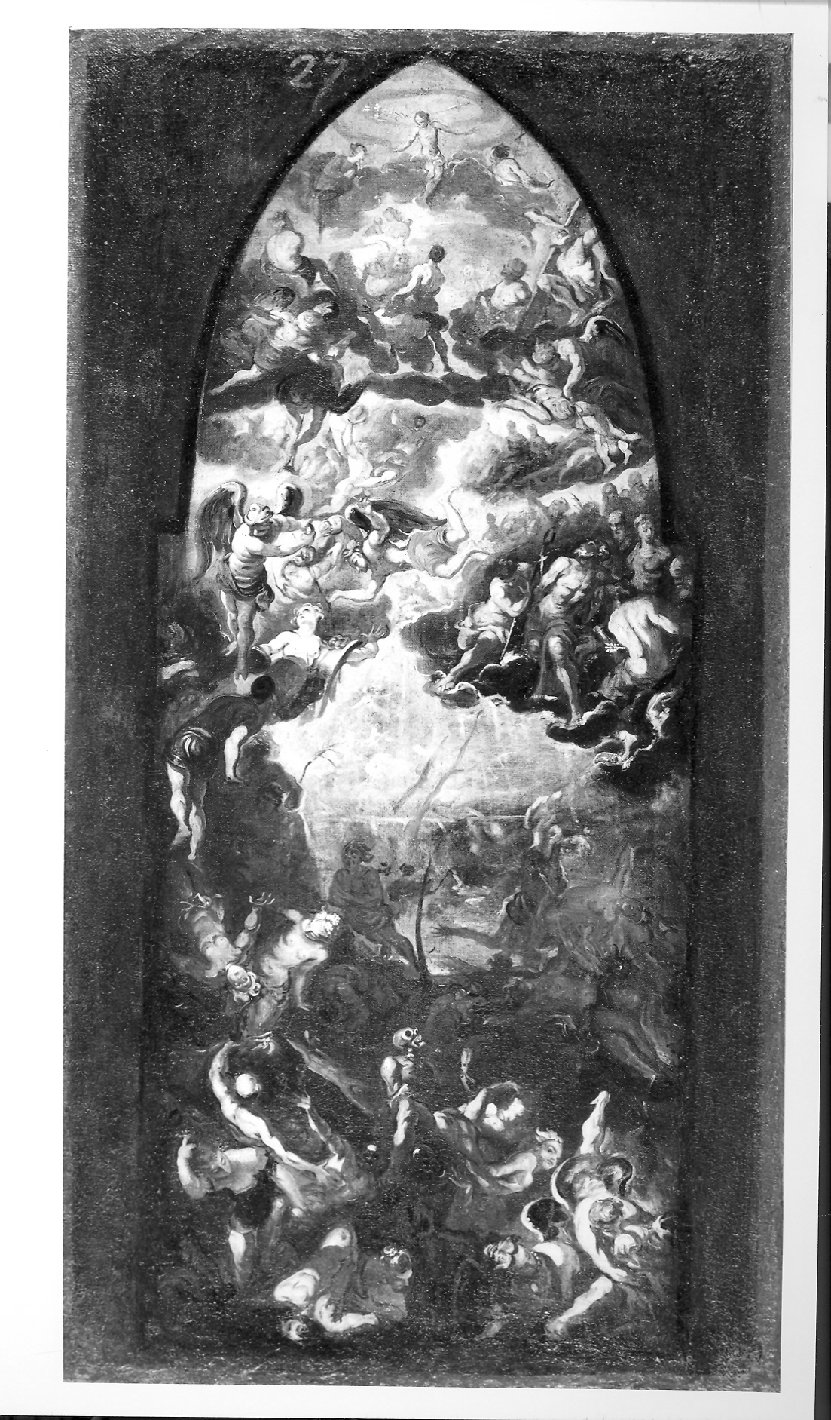 Giudizio Universale (dipinto) di Robusti Jacopo detto Jacopo Tintoretto (sec. XVI)