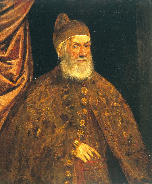 Il doge Girolamo Priuli (dipinto) di Robusti Jacopo detto Jacopo Tintoretto (e aiuti) (sec. XVI)