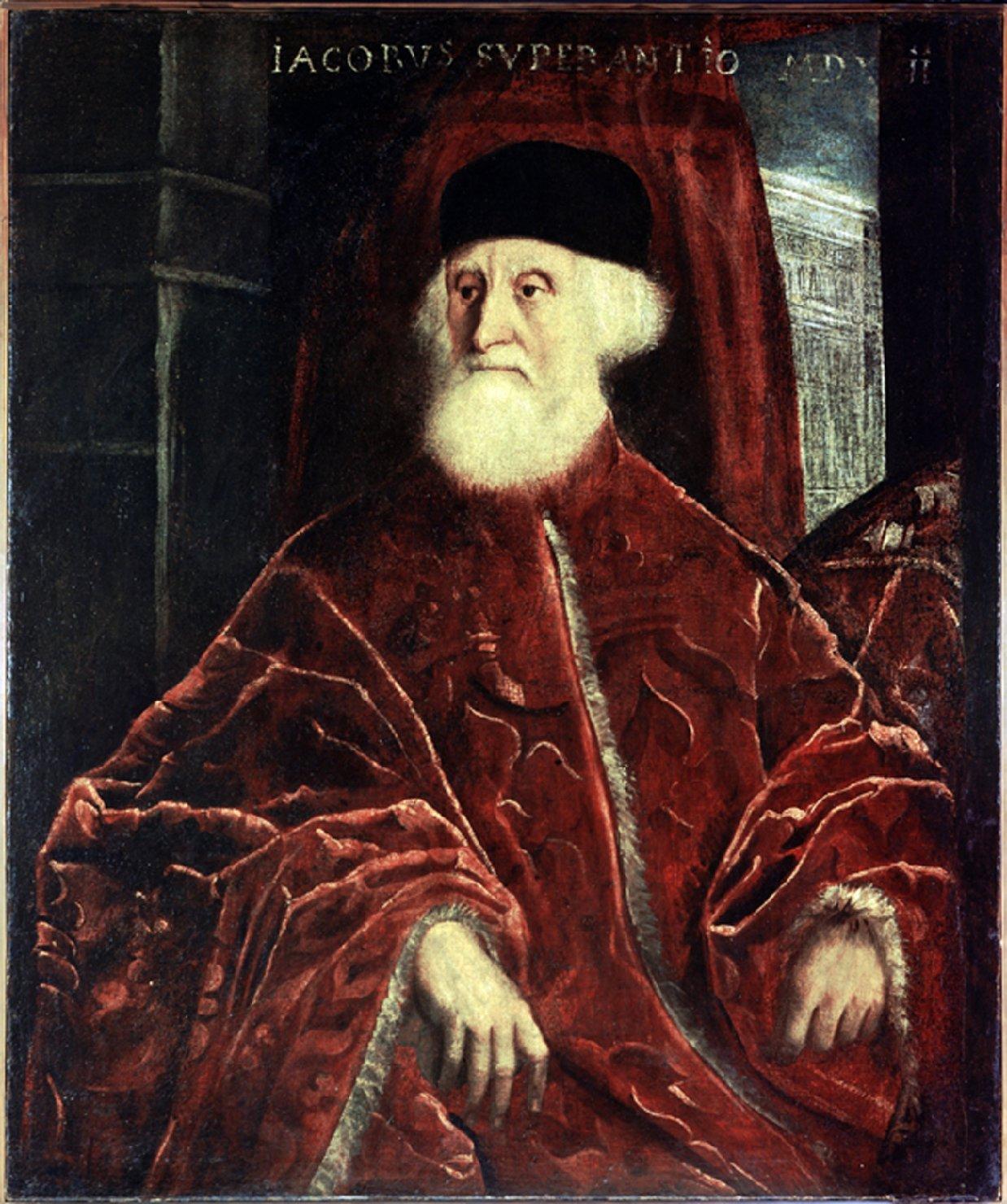 Il procuratore Jacopo Soranzo, ritratto d'uomo (dipinto) di Robusti Jacopo detto Jacopo Tintoretto (sec. XVI)