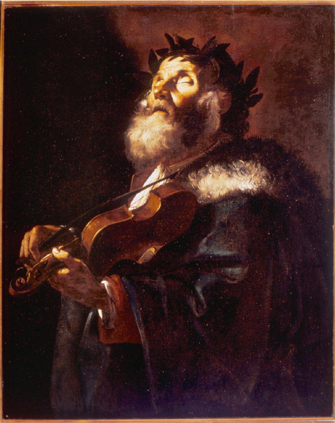 Omero, ritratto d'uomo (dipinto) di Preti Mattia detto Cavalier Calabrese (sec. XVII)
