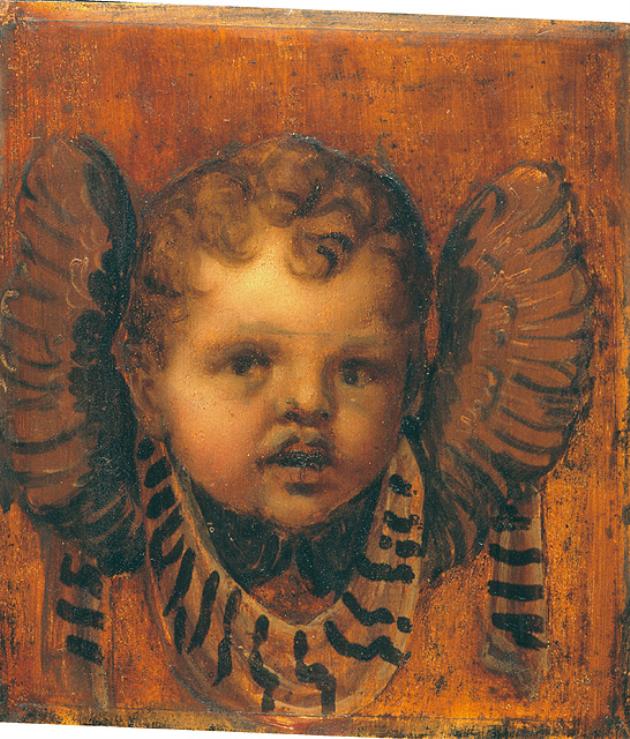 cherubino (dipinto, opera isolata) di Vecellio Tiziano (prima metà sec. XVI)