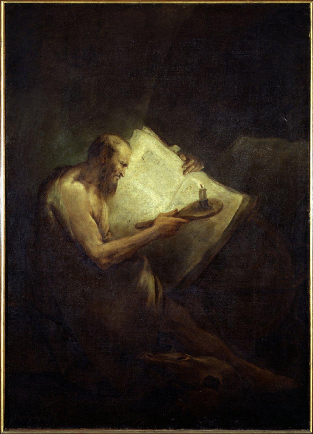 Pitagora Filosofo, Pitagora filosofo (dipinto) di Longhi Pietro (sec. XVIII)
