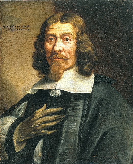 ritratto d'uomo (dipinto, opera isolata) - ambito inglese (seconda metà sec. XVII)