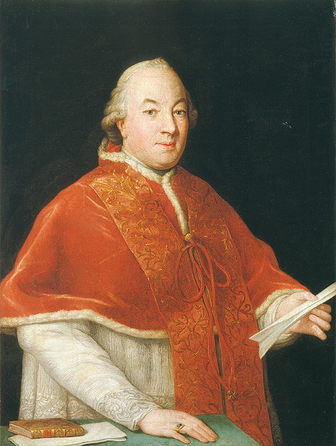 ritratto di papa Pio VI, ritratto d'uomo (dipinto, opera isolata) di Batoni Pompeo Girolamo (attribuito) (metà sec. XVIII)