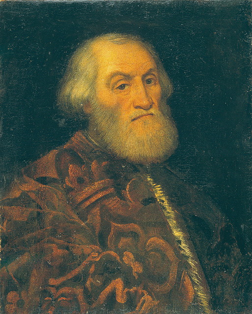 ritratto d'uomo (dipinto, opera isolata) di Robusti Jacopo detto Jacopo Tintoretto (bottega) (seconda metà sec. XVI)