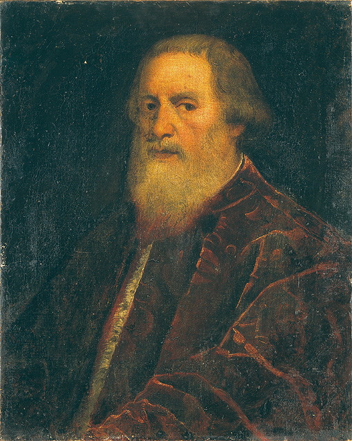 ritratto d'uomo (dipinto, opera isolata) di Robusti Jacopo detto Jacopo Tintoretto (bottega) (sec. XVI)