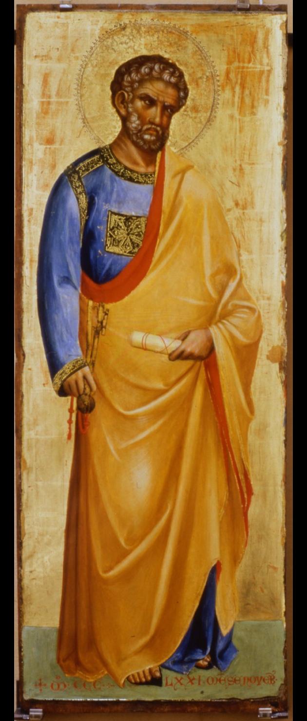 San Pietro (dipinto) di Lorenzo detto Lorenzo Veneziano (seconda metà sec. XIV)