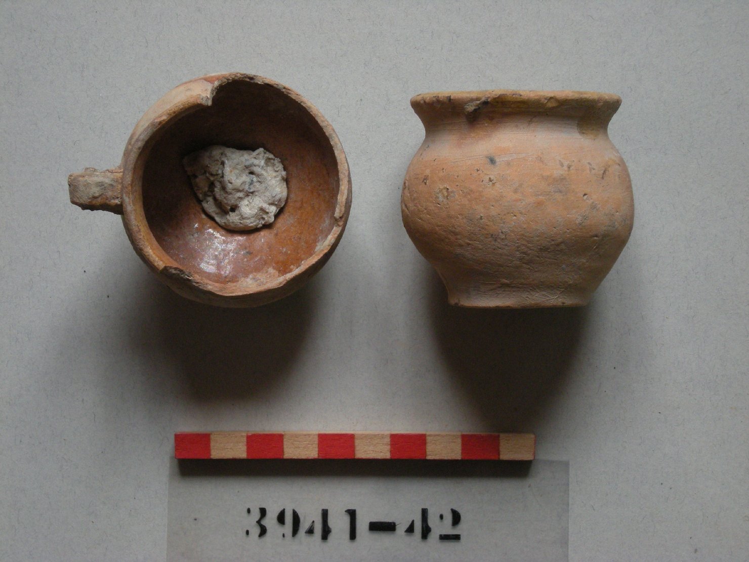 olla monoansata, frammento - ambito veneziano (secc. XVI/ XVIII)