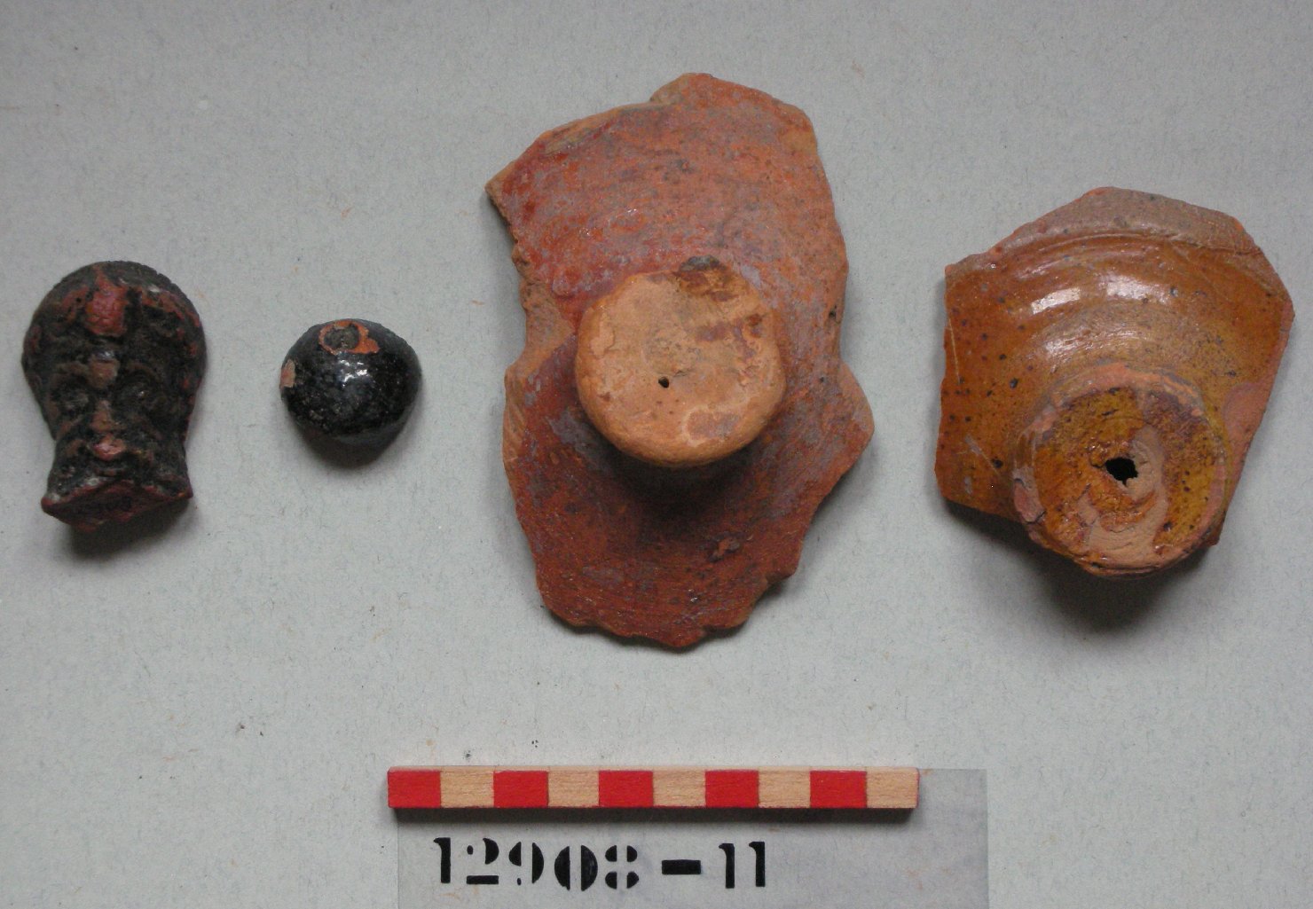 pipa, frammento - ambito veneziano (secc. XVII/ XVIII)