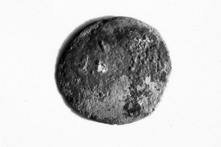 moneta - 1/2 tornese (secc. XVI/ XVII d.C)