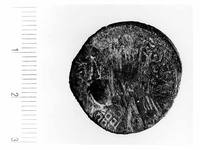 moneta - follis - ambito bizantino (sec. X d.C)