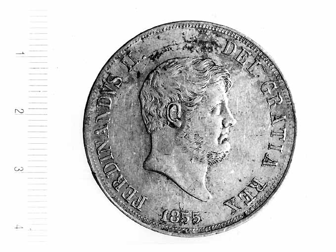 moneta - 120 grana - ambito napoletano (sec. XIX d.C)