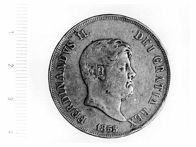 moneta - 120 grana - ambito napoletano (sec. XIX d.C)