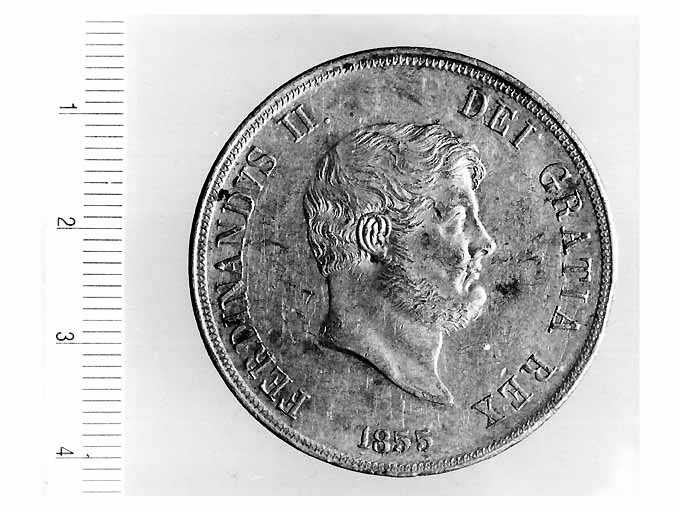 moneta - 120 grana - ambito napoletano (sec. XIX d.C)