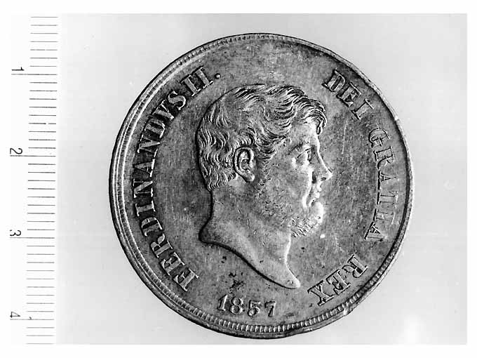 moneta - 120 grana - ambito napoletano (sec. XIX d.C)