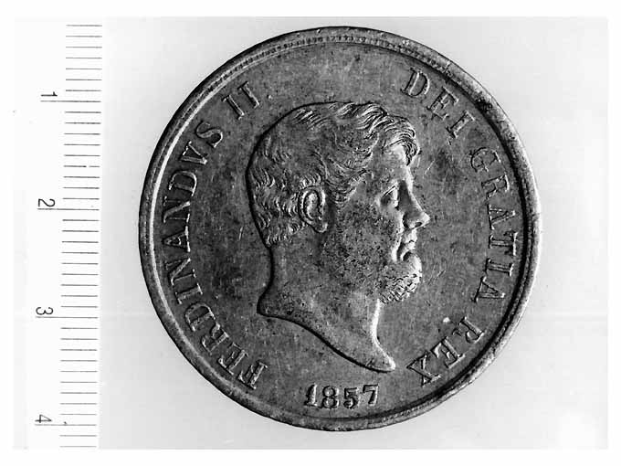 moneta - 120 grana - ambito napoletano (sec. XIX d.C)