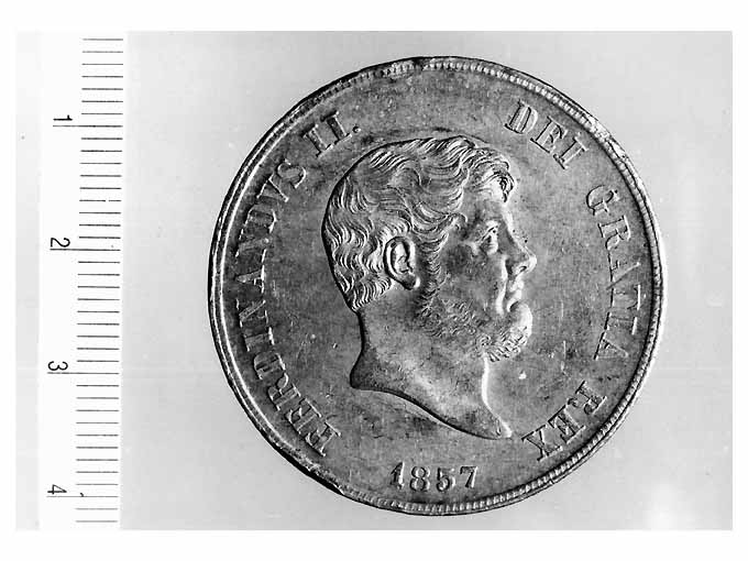 moneta - 120 grana - ambito napoletano (sec. XIX d.C)